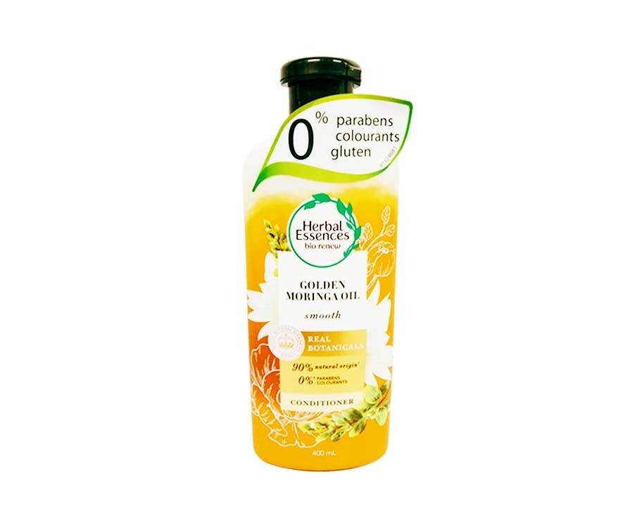 Herbal Essences Golden Moringa Oil Smooth Real Botanicals Conditioner 400mL