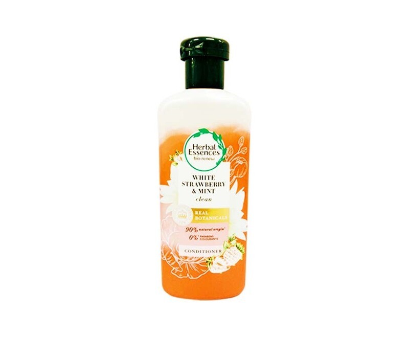 Herbal Essences White Strawberry &amp; Mint Clean Real Botanicals Conditioner 240mL