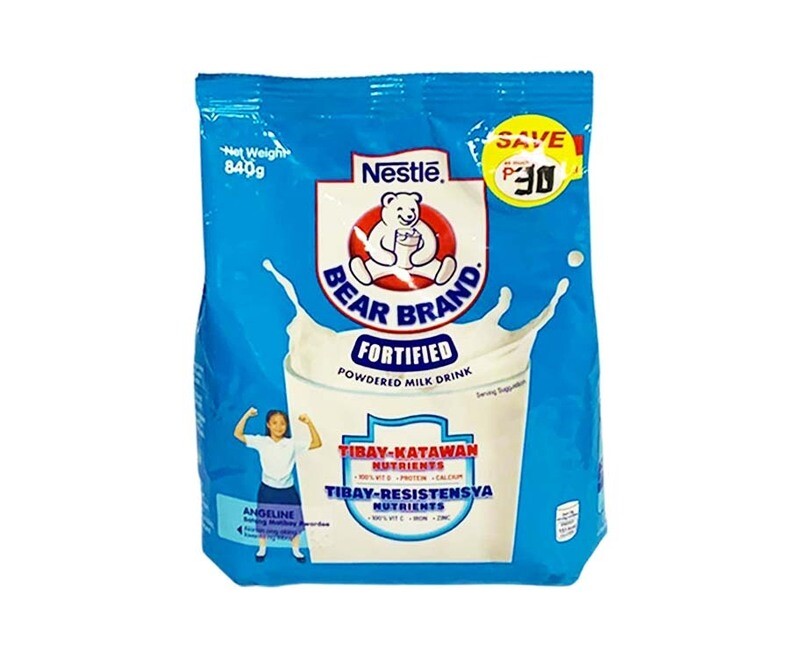 Nestlé Bear Brand Fortified Powdered Milk Drink 840g
