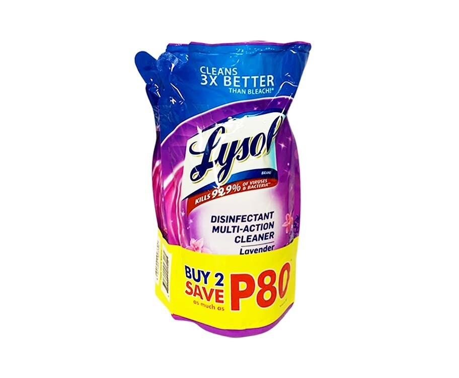 Lysol Disinfectant Multi-action Cleaner Lavender 2 Packs