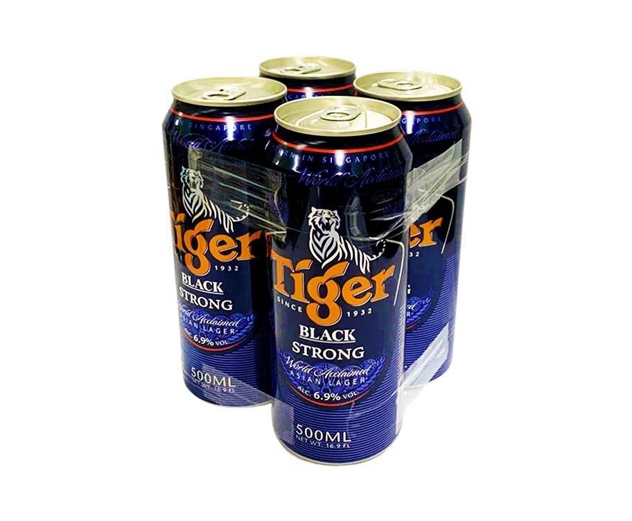 Tiger Black Strong Asian Lager (4 Packs x 500mL)