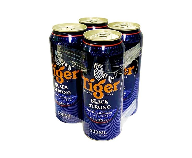Tiger Black Strong Asian Lager (4 Packs x 500mL)