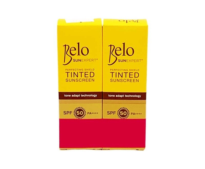 Belo SunExpert Perfecting Shield Tinted Sunscreen SPF50 (2 Packs x 10mL)