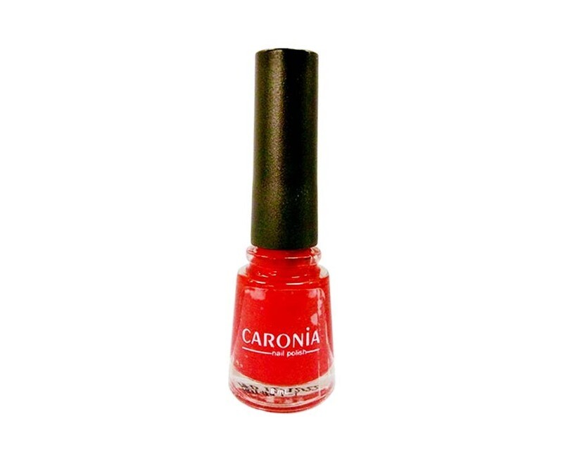 Caronia Nail Polish Red Pearl Frosted 8mL
