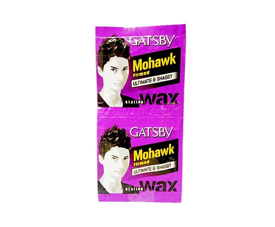 Gatsby Mohawk Firmed Ultimate &amp; Shaggy Styling Wax (3 Packs x 3g)