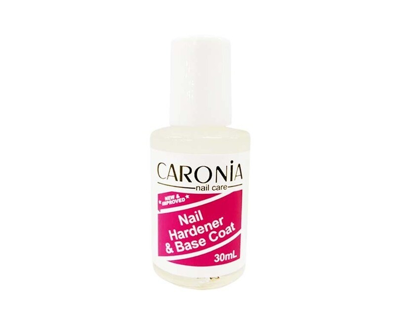 Caronia Nail Care Nail Hardener &amp; Base Coat 30mL