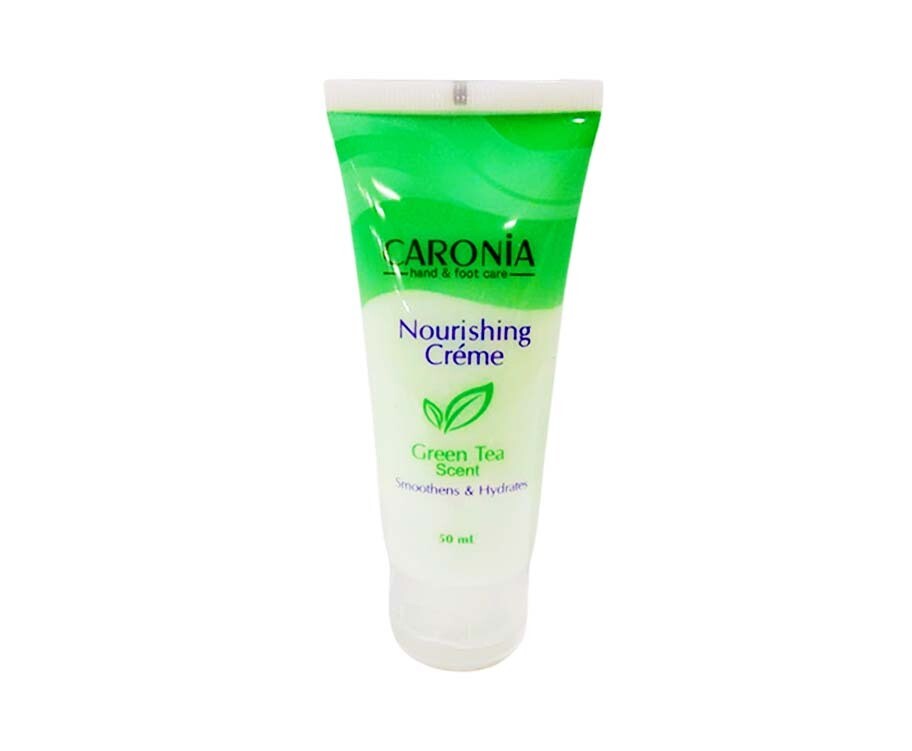 Caronia Hand &amp; Foot Care Nourishing Créme Green Tea Scent 50mL
