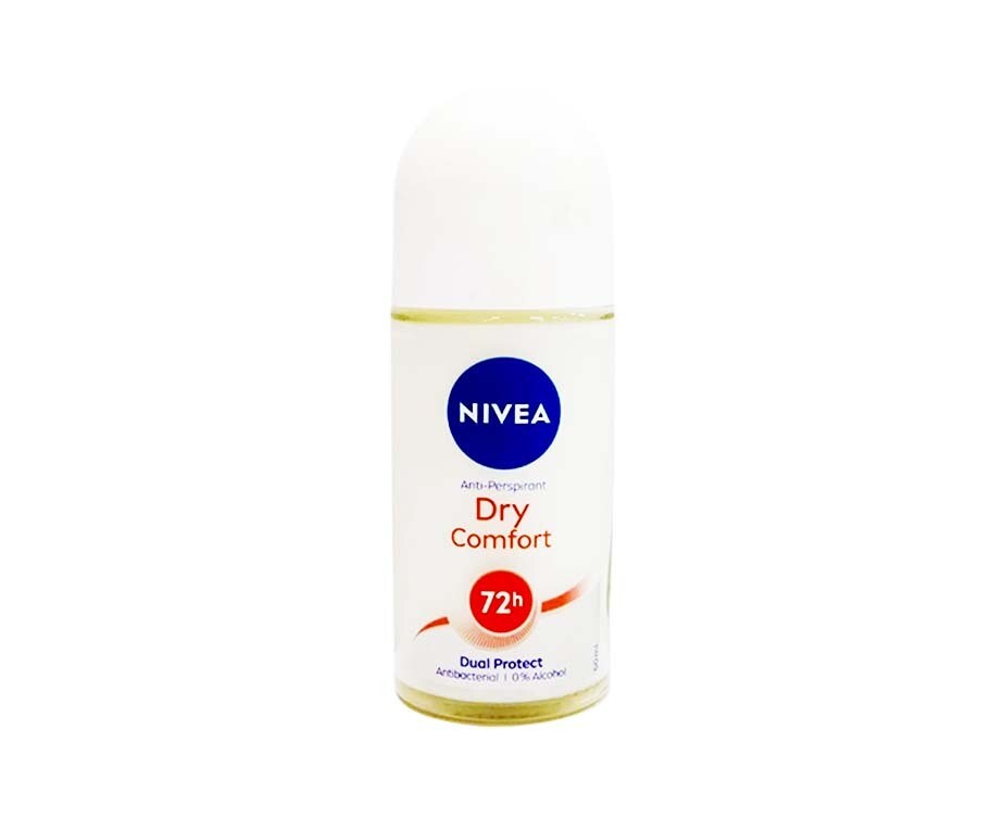 Nivea Anti-Perspirant Dry Comfort Dual Protect Antibacterial 50mL