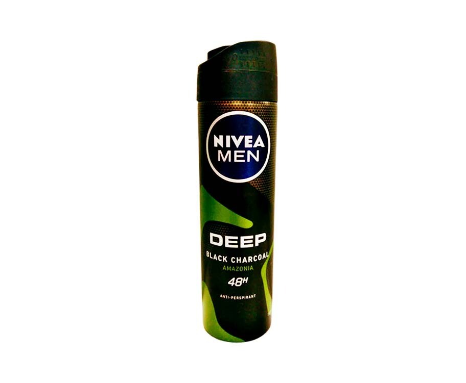 Nivea Men Deep Black Charcoal Amazonia 150mL