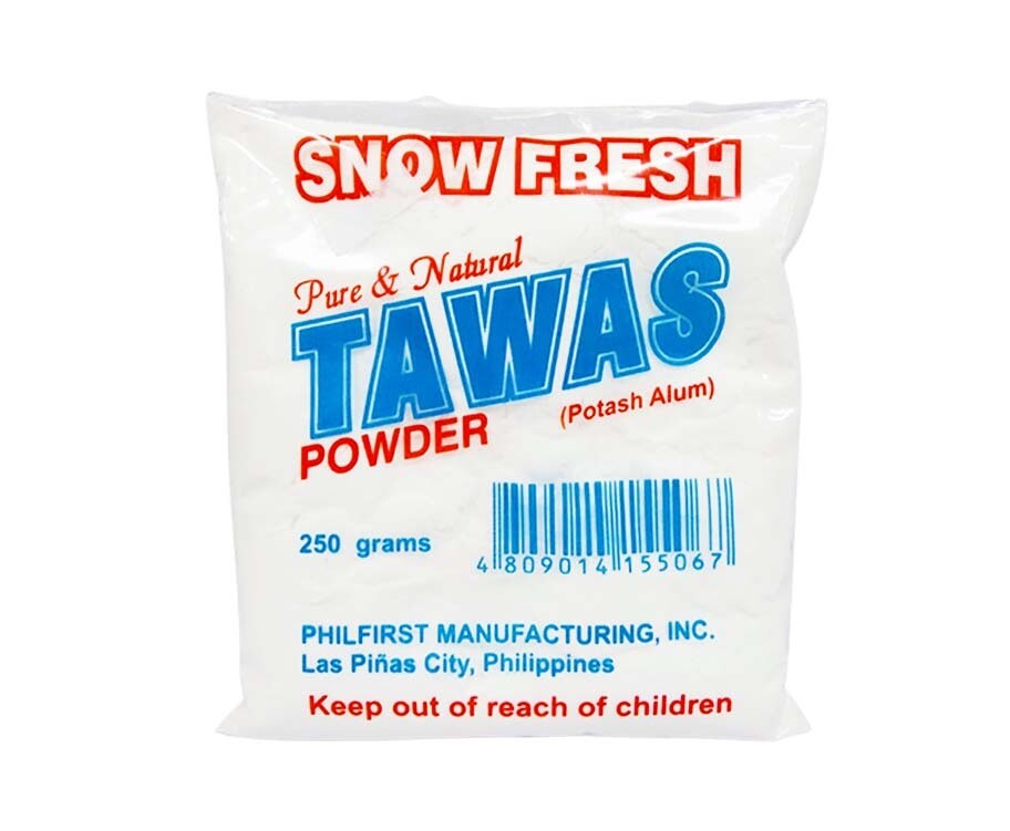 Snow Fresh Pure & Natural Tawas Powder 250g