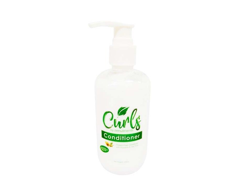Curls By Zenutrients Conditioner Protein-Free Conditioner with Avocado &amp; Tea Tree 200mL