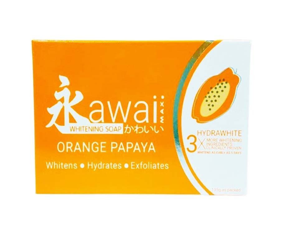 Kawaii Max Whitening Soap Orange Papaya 135g