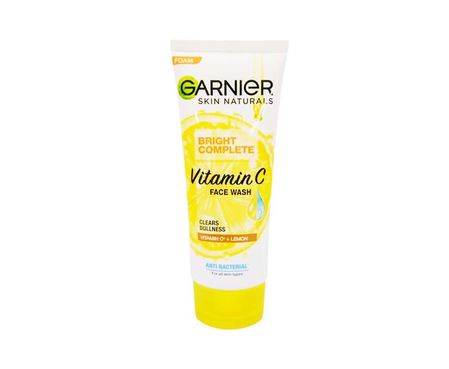 Garnier Bright Complete Vitamin C Face Wash 100mL