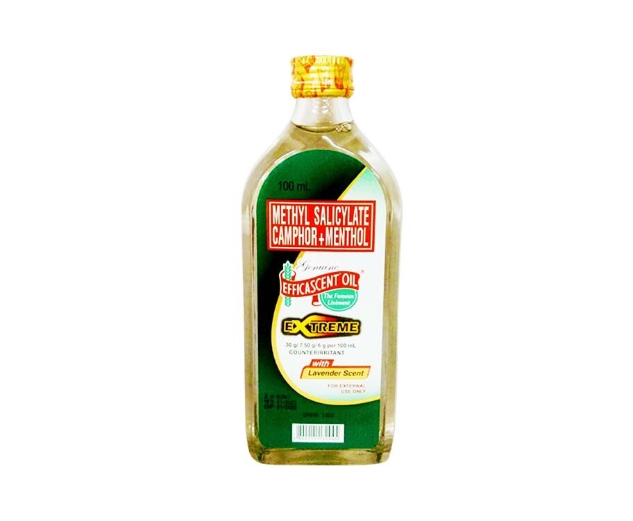 Genuine Efficascent Oil Extreme with Lavender Scent 100mL