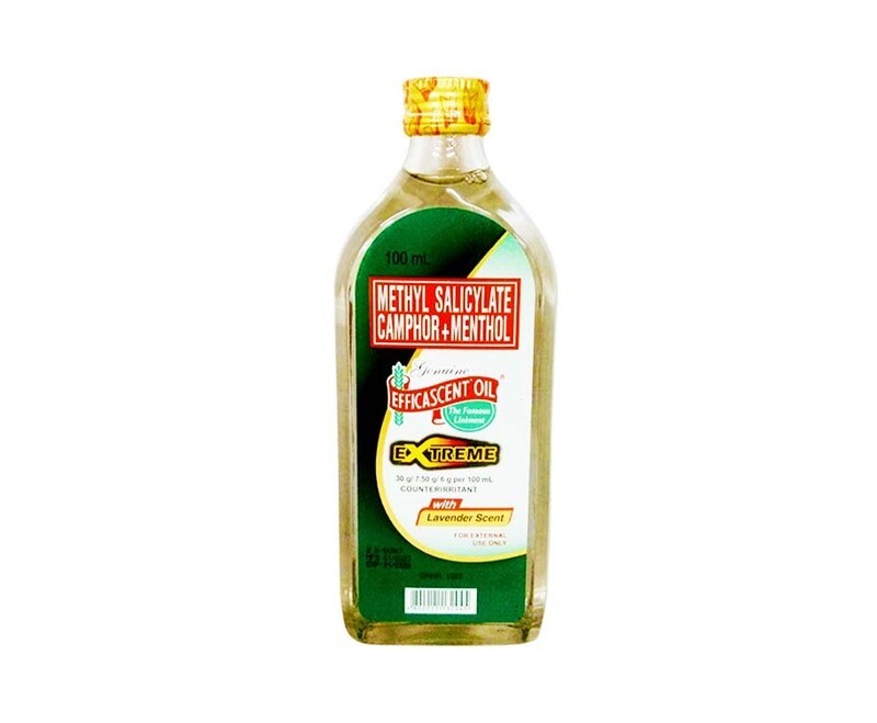 Genuine Efficascent Oil Extreme with Lavender Scent 100mL