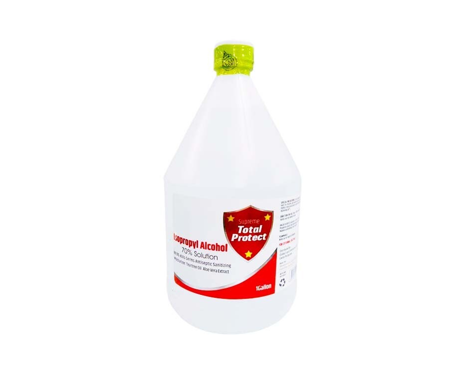 Supreme Total Protect Isopropyl Alcohol 70% Solution 1 Gallon