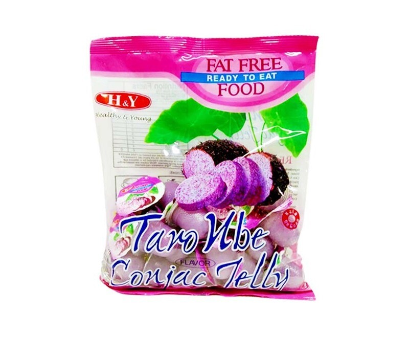 H&amp;Y Taro Ube Conjac Jelly Flavor 300g