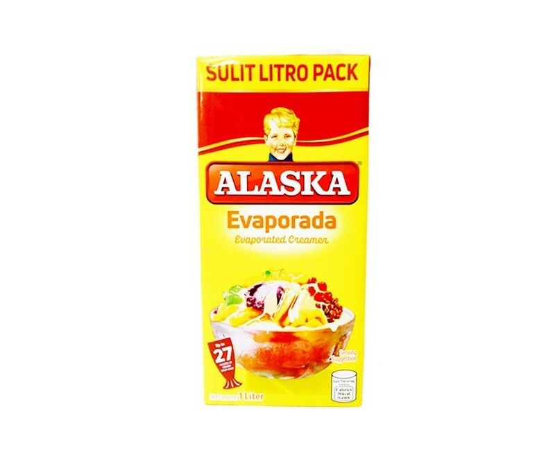 Alaska Evaporada Evaporated Creamer 1L
