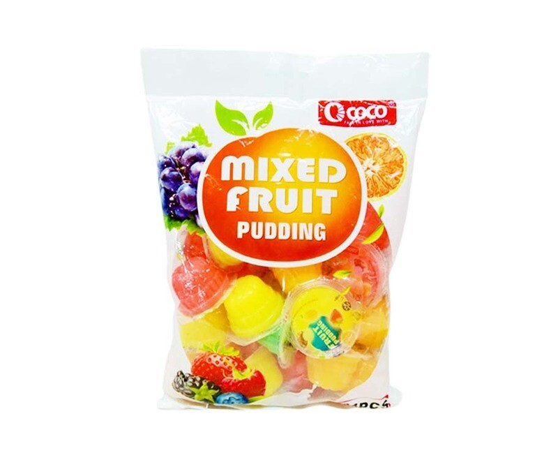 Coco Mixed Fruit Pudding 24 Pieces