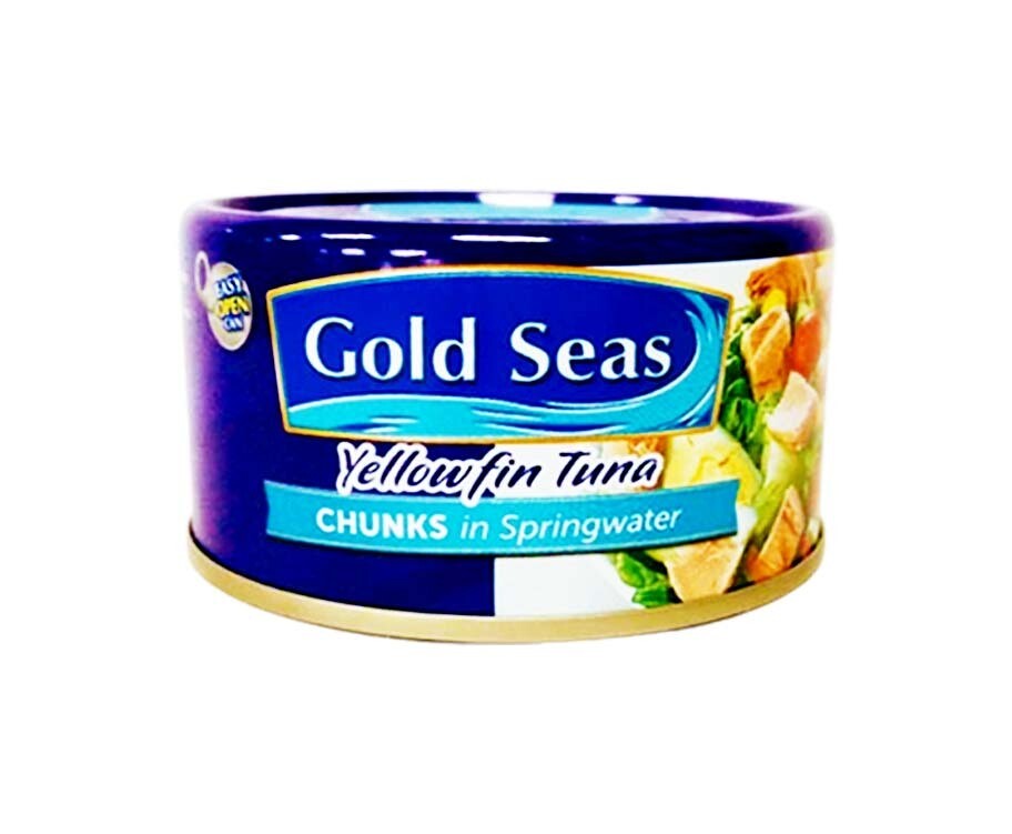Gold Seas Yellowfin Tuna Chunks in Springwater 185g