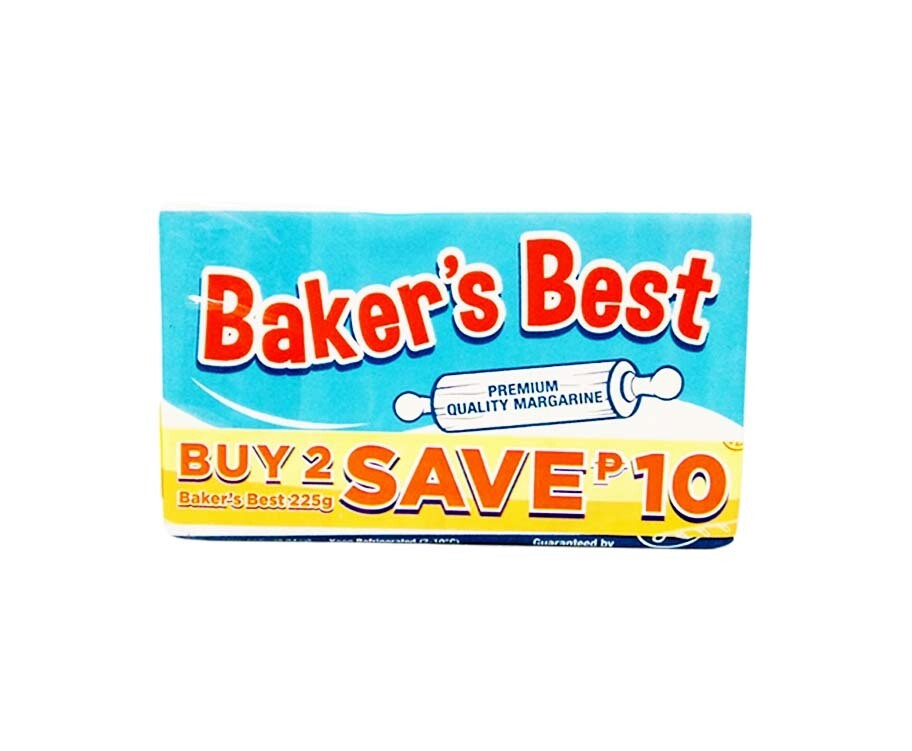 Baker&#39;s Best Premium Quality Margarine (2 Packs x 225g)
