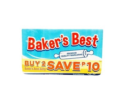Baker's Best Premium Quality Margarine (2 Packs x 225g)