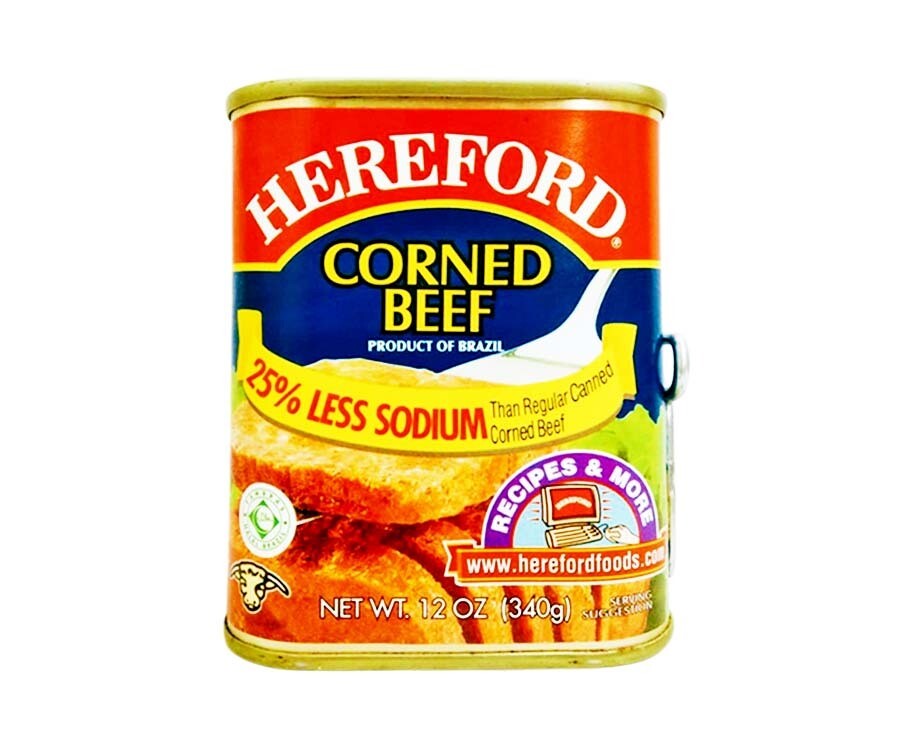 Hereford Corned Beef 25% Less Sodium 340g
