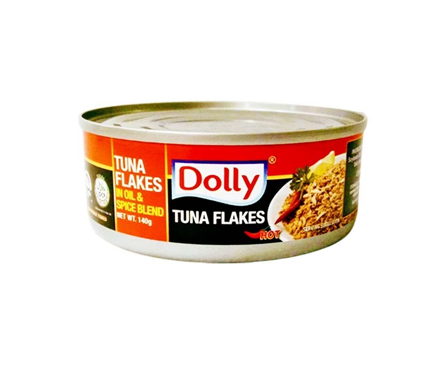 Dolly Tuna Flakes in Oil &amp; Spice Blend 140g