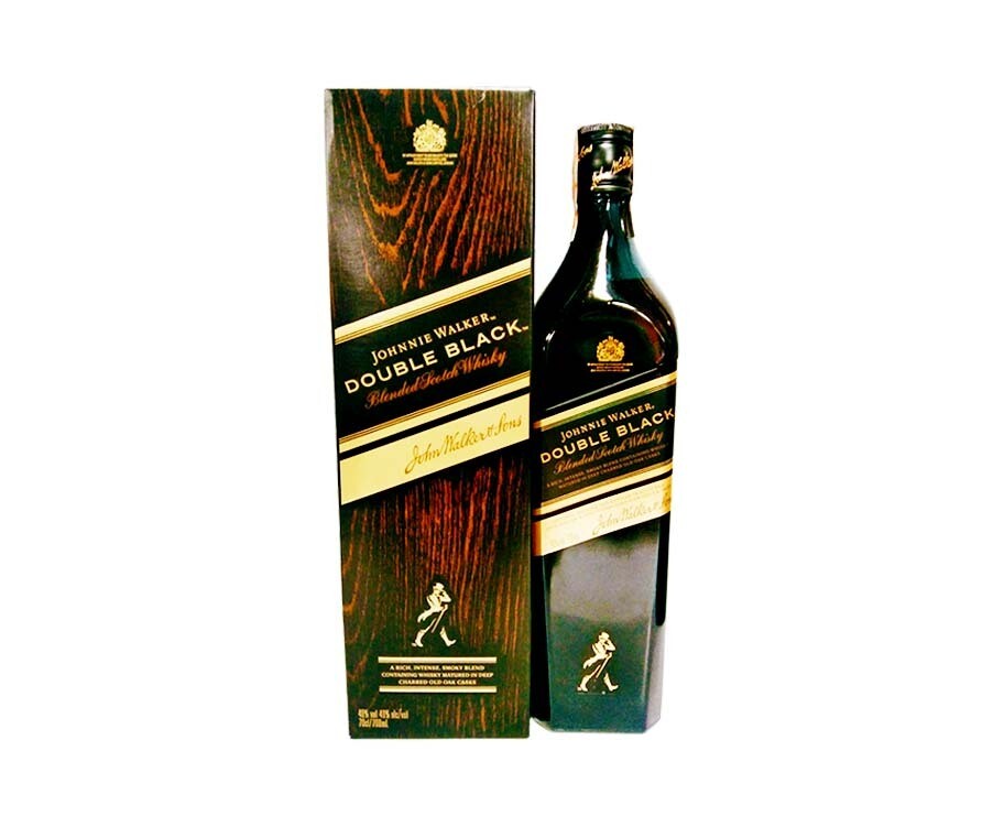 Johnnie Walker Double Black Label Blended Scotch Whisky 700mL