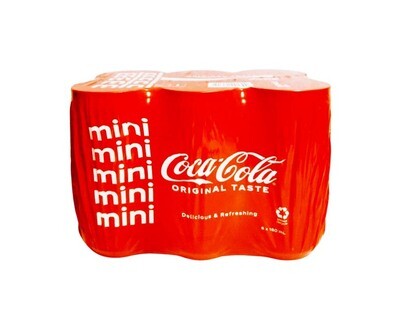 Coca-Cola Original Taste Mini (6 Packs x 180mL)