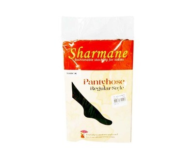 Sharmane Pantyhose Regular Style Black (Thick)