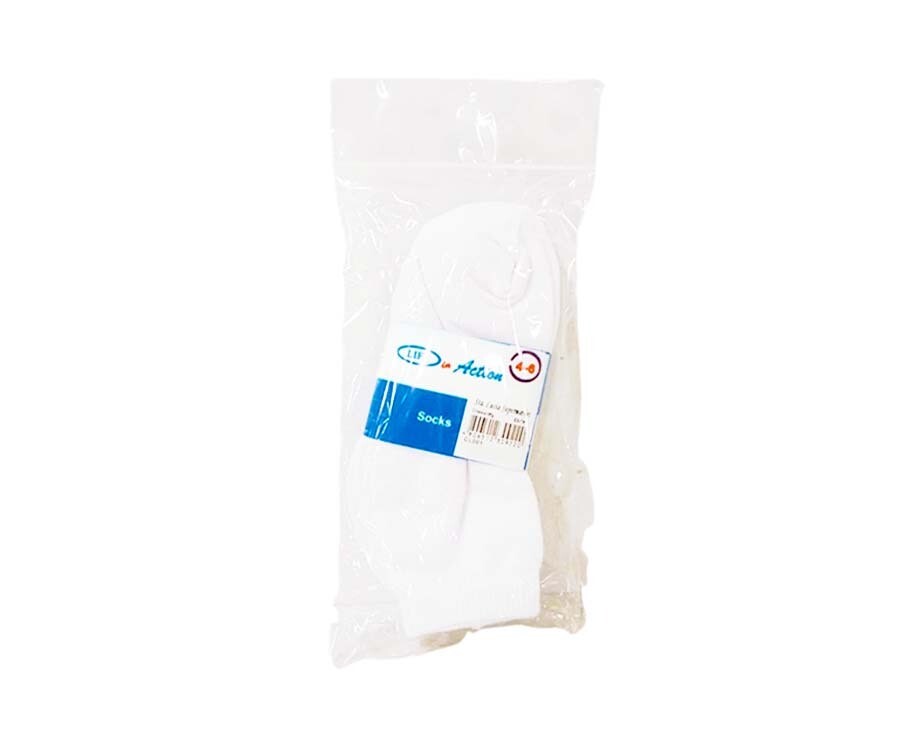 Life in Action Socks White 3 Pairs
