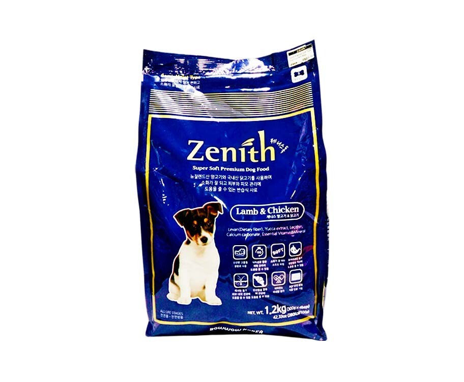 Zenith Super Soft Premium Dog Food Mini Bites Lamb &amp; Chicken 1.2kg