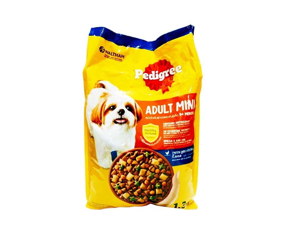 Pedigree Adult Mini Chicken, Liver &amp; Vegetable Flavour 1.3kg