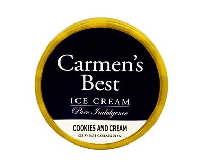 Carmen’s Best Organic Ice Cream Pure Indulgence Cookies and Cream 440mL