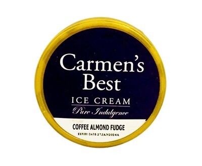 Carmen’s Best Organic Ice Cream Pure Indulgence Coffee Almond Fudge 440mL