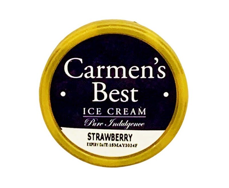 Carmen’s Best Organic Ice Cream Pure Indulgence Strawberry 115mL