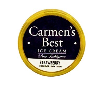 Carmen’s Best Organic Ice Cream Pure Indulgence Strawberry 115mL