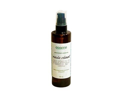 Essens Aromatherapy Massage Oil Muscle Relaxant 150mL