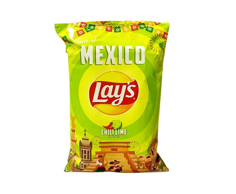 Lay’s Taste of Mexico Chili Lime Flavor 170g