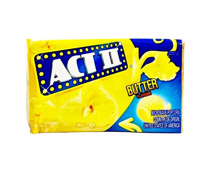 Act II Butter Flavour Microwave Popcorn 85g