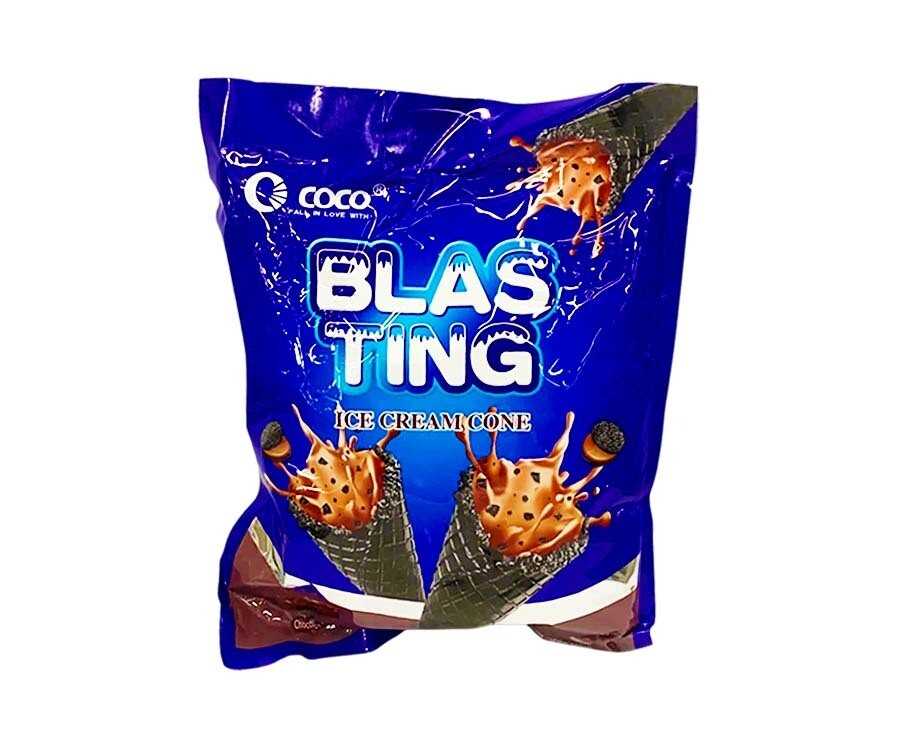 Coco Blasting Ice Cream Cone Chocolate Flavor 300g