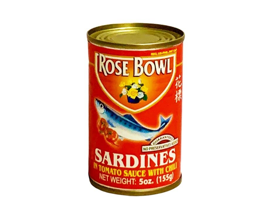 Rose Bowl Sardines in Tomato Sauce with Chili 155g