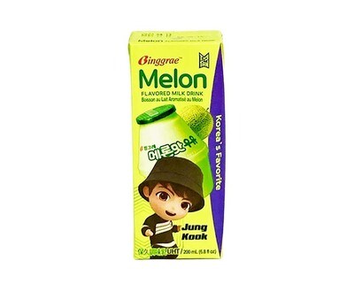 Binggrae Melon Flavored Milk Drink 200mL