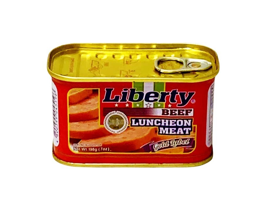 Liberty Beef Luncheon Meat Gold Label 198g