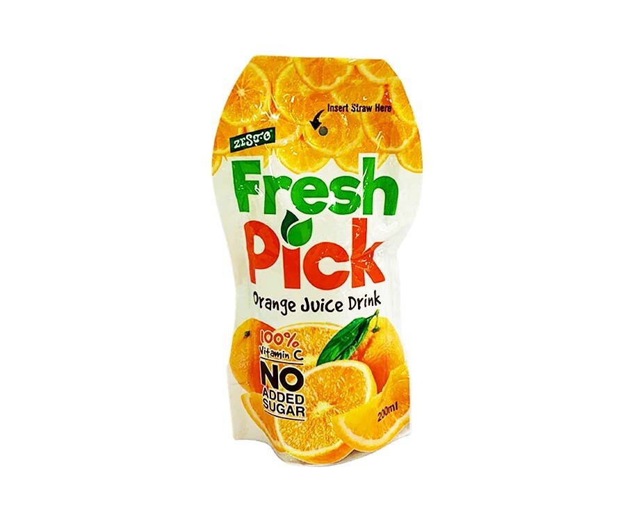 Zest-O Fresh Pick Orange Juice Drink 200mL
