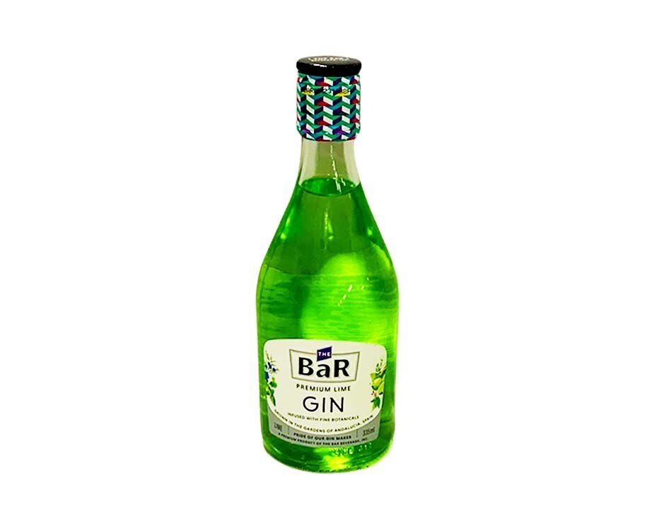 The Bar Premium Lime Gin 335mL