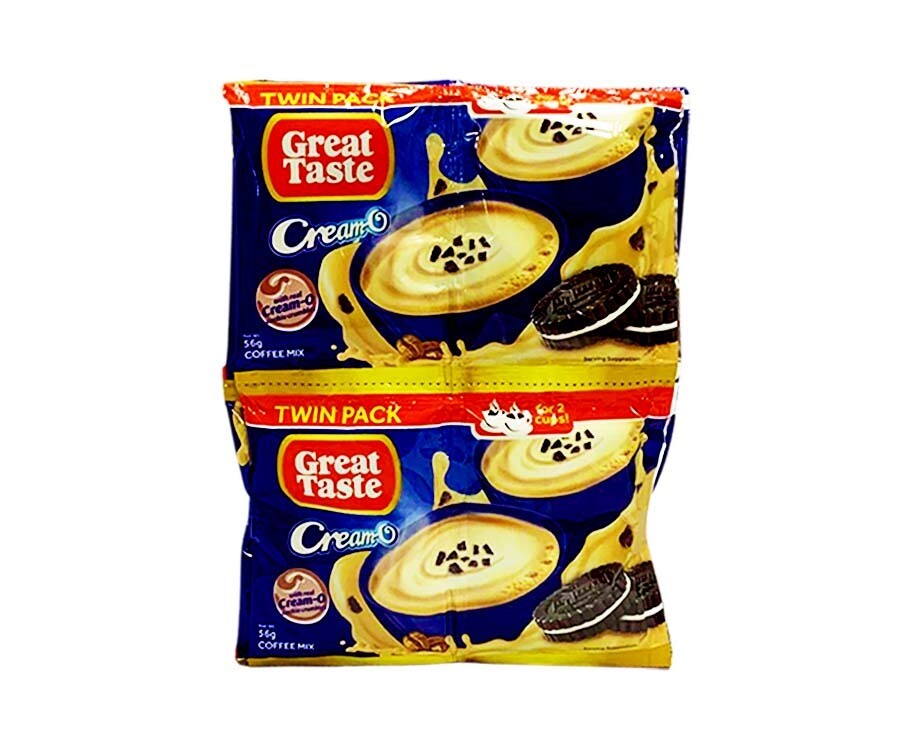 Great Taste Cream-O with Cream-O Cookie Crumbles (10 Packs x 56g)