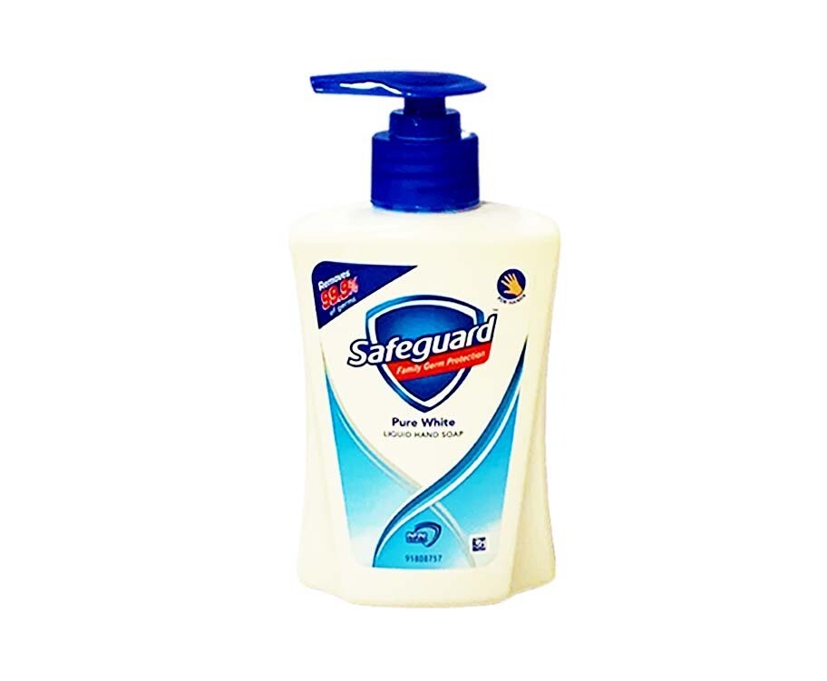 Safeguard Family Germ Protection Pure White Liquid Hand Soap 225mL