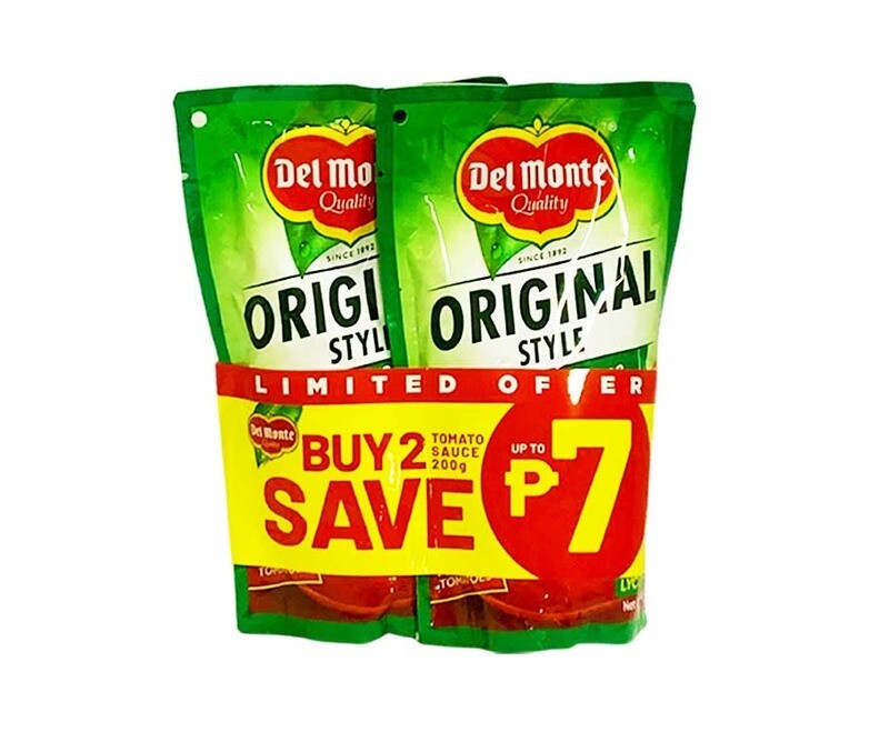 Del Monte Original Style Tomato Sauce (2 Packs x 200g)